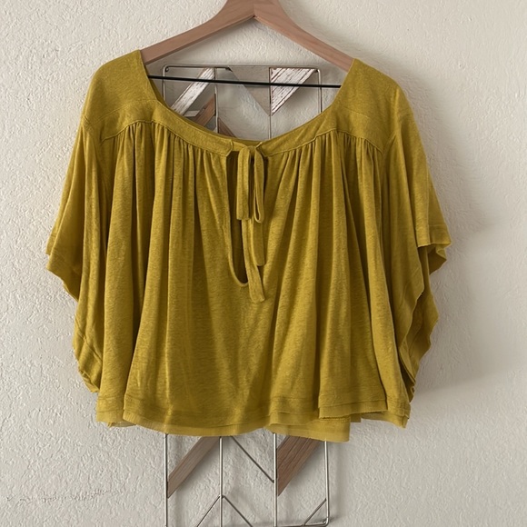 Free People sun setter linen blend top - Picture 8 of 13